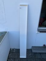 4 Weisse Bretter für Vorhangschiene über dem Fenster