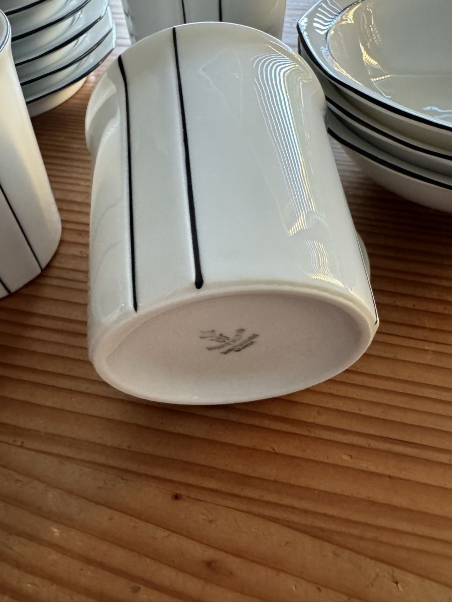 Services de table: Kaffeetassenset Winterling Marktleuthen Bavaria Weiss – D'occasion à Lanzenhäusern par Galaa 6