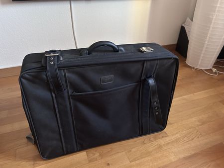 Vintage Koffer auf 2 Rollen 