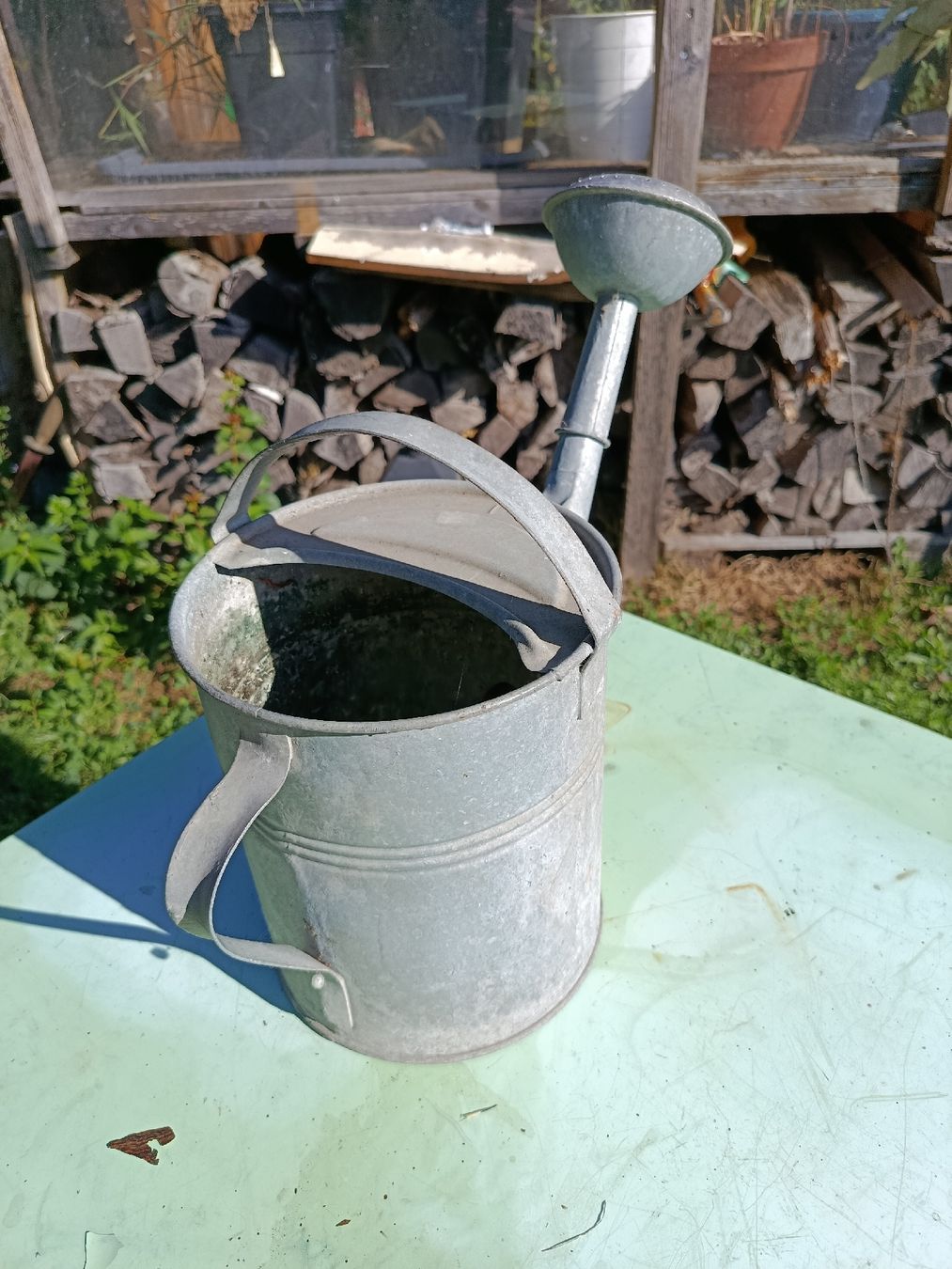 Annaffiatura & Irrigazione: Giesskanne Metall gebraucht – Usato da Hildisrieden venduto da fam_hpj2 1
