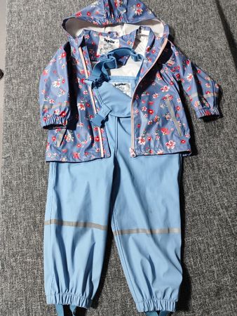 Regen-Set Lupilu Blumenmuster Grösse 86/92 gebraucht