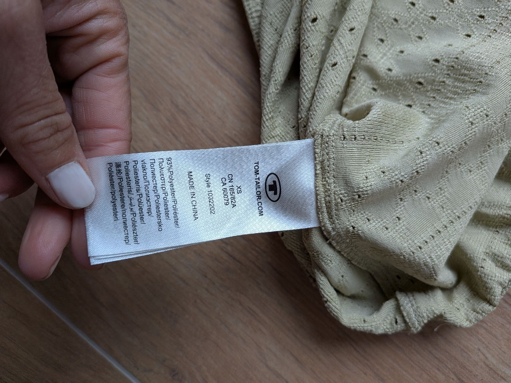 Tom Tailor Top: Tom Tailor Top XS – Nuovo (secondo la descrizione) da Eschenbach SG venduto da SanFranciscoCalifornia 3