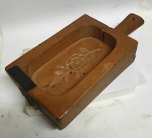 Antiquitäten Kunst Butterform Buttermodel forme a beurre