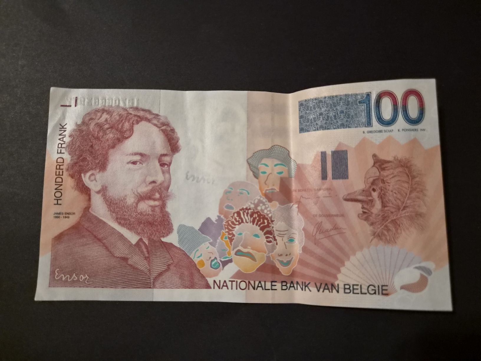 Banconote: Belgique 100 francs – Usato da Versoix venduto da rucio