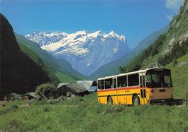 Schwarzental (BE) Engstlenalp Wetterhorngruppe PTT Postauto