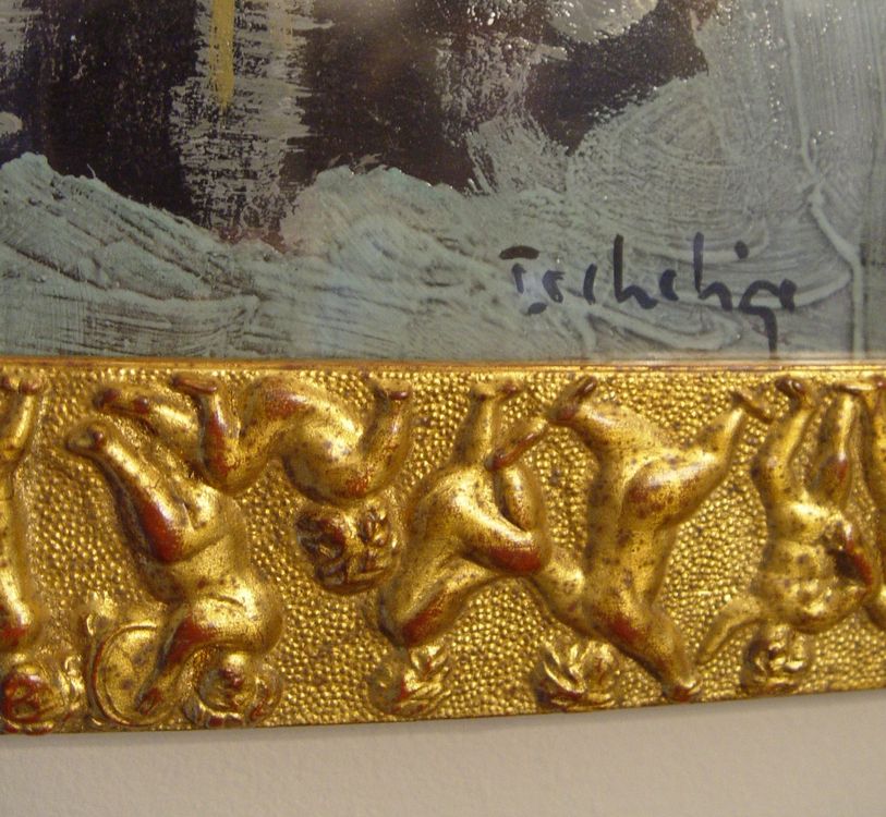 Original Gemälde von Lajos Tscheligi 1913 2003 Comprare su Ricardo