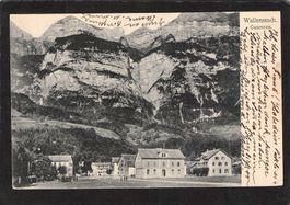 Walenstadt SG , Kasernen , gel. 1907