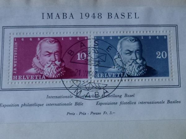 Alle Briefmarken: FDC ++ IMABA 1948 Basel – Gebraucht aus Walkringen von Casablanca777 1