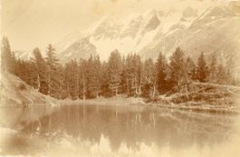 Blatten  VS  im Lötschental  -  SCHWARZSEE mit Breithorn