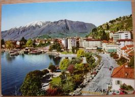 Ansichtskarte ungelaufen - Locarno / Schifflände