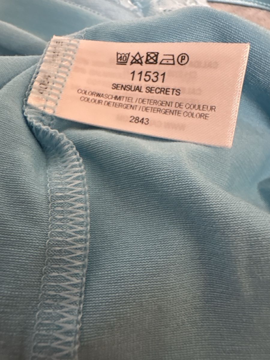 Calida Top: CALIDA Spitzentop Trägershirt Hellblau Gr. – Nuovo (secondo la descrizione) da Maienfeld venduto da 8796 6