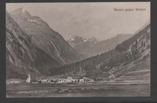 Cartoline postali: BEVERS gegen Westen   (K – Usato da Ruggell venduto da Masescha