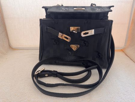 Seltene MAISON MOLLERUS Handtasche & Henkel und Riemen, TOP