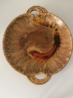 Vintage WGP Schale / Teller mit Griffen (ca. 1970er) - 25cm