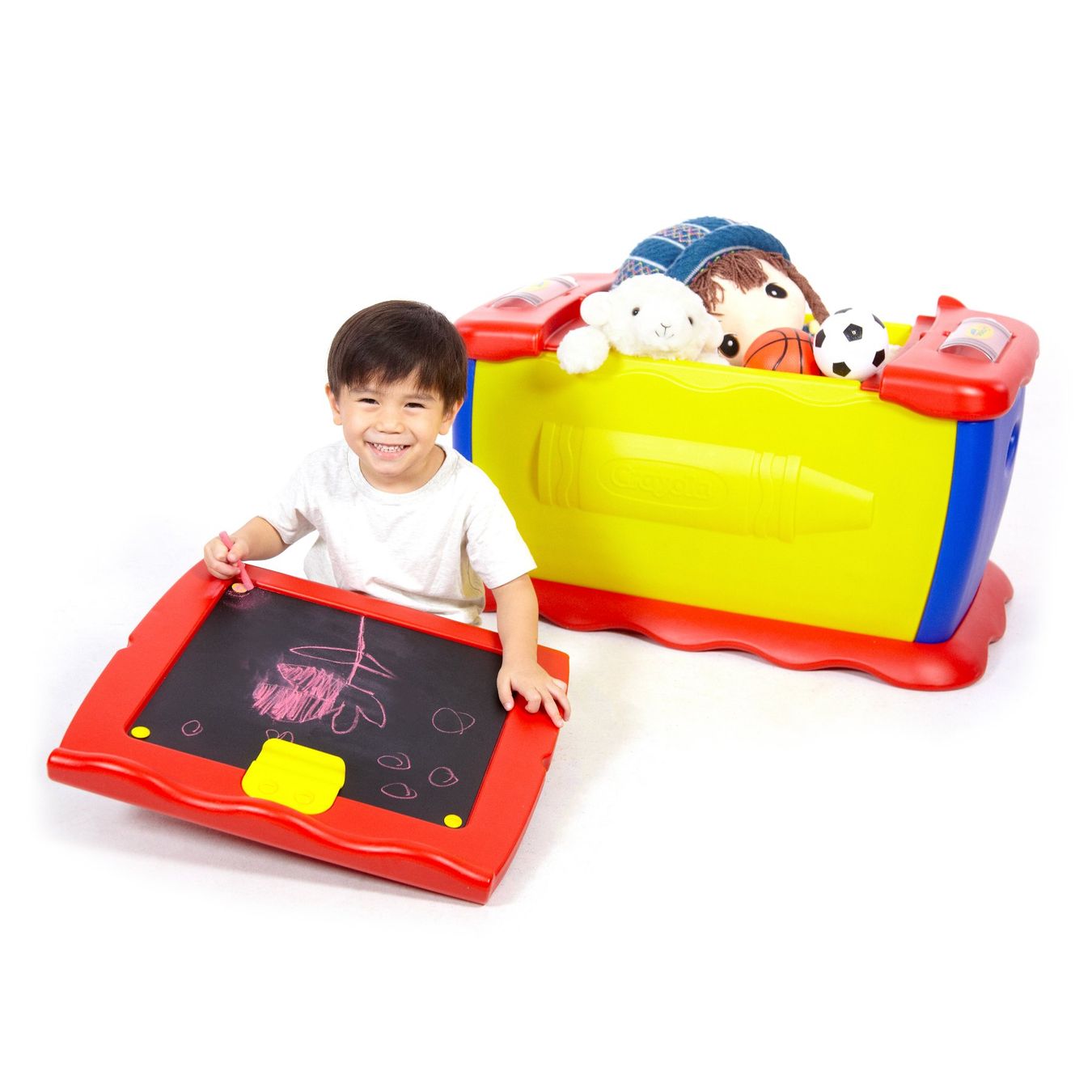 Truhen: 2in1 Maltisch Spielzeugtruhe – Neu und originalverpackt aus Erlinsbach von Home-World 2