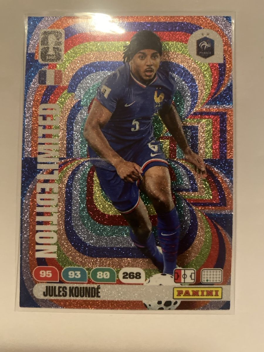 Panini Sammelbilder & Trading cards: Jules Koundé - Panini Limited Edition – Neu (gemäss Beschreibung) aus Winterthur von SeanTrieb