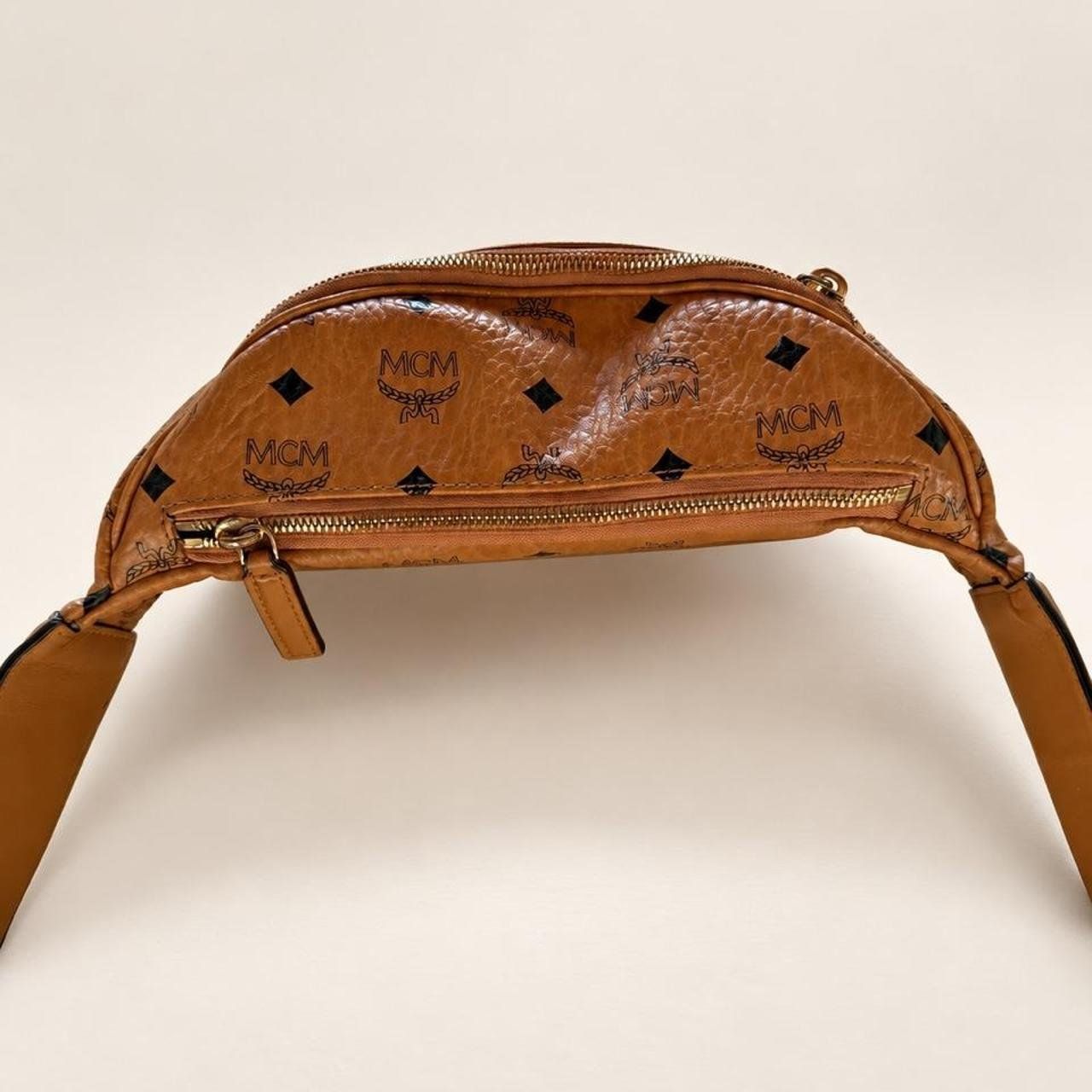 Mcm Borse: MCM Monogram Gürteltasche – Cognac – Usato da Erlach venduto da VerkaufX 3