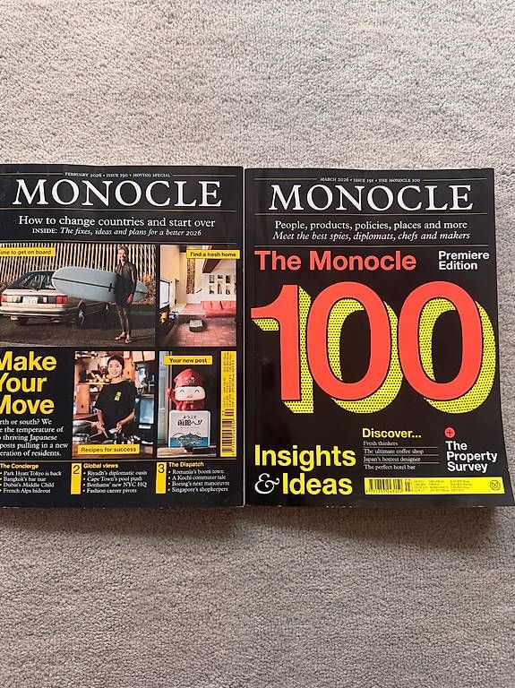 Riviste & Magazine: Monocle Magazines  – Usato da Zürich venduto da sua_8b9h