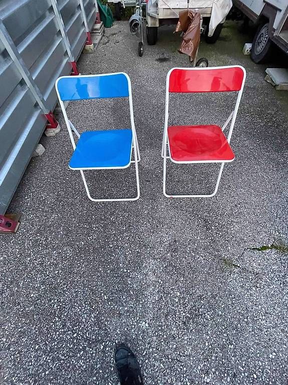 Stühle: 2er Set Campingstühle Klappbar – Gebraucht aus St. Gallen von babinos01