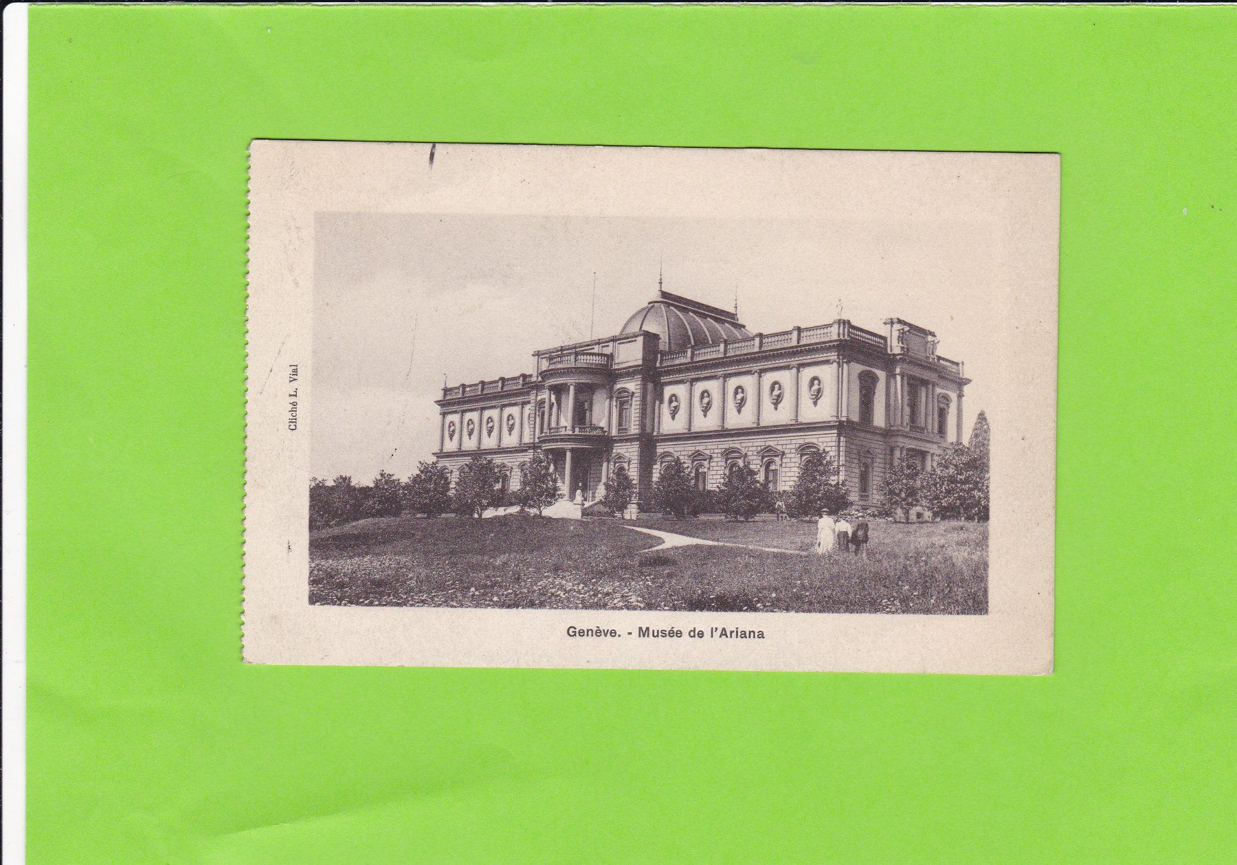 Cartoline postali: Genève-Musée de l'Ariana – Usato da St. Peterzell venduto da neckertal