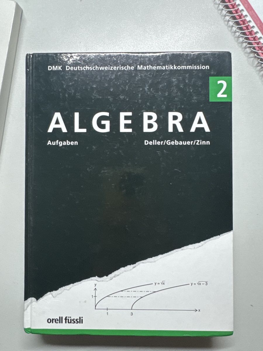 Livres: Algebra Aufgaben DMK Buch – D'occasion à Cham par ste_h9cw