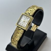 Mirexal 17 Jewels Incabloc Goldene Damen Armbanduhr