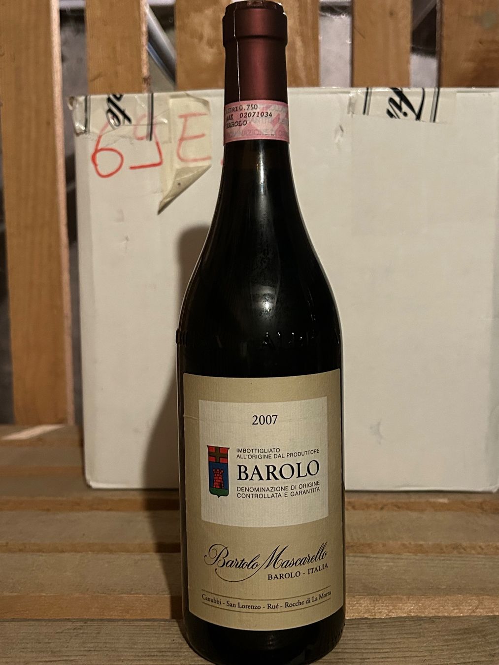 Vino: EXCEPTIONNEL Barolo 2007 BARTOLO MASCARELLO – Nuovo (secondo la descrizione) da Roche VD venduto da avediscipule