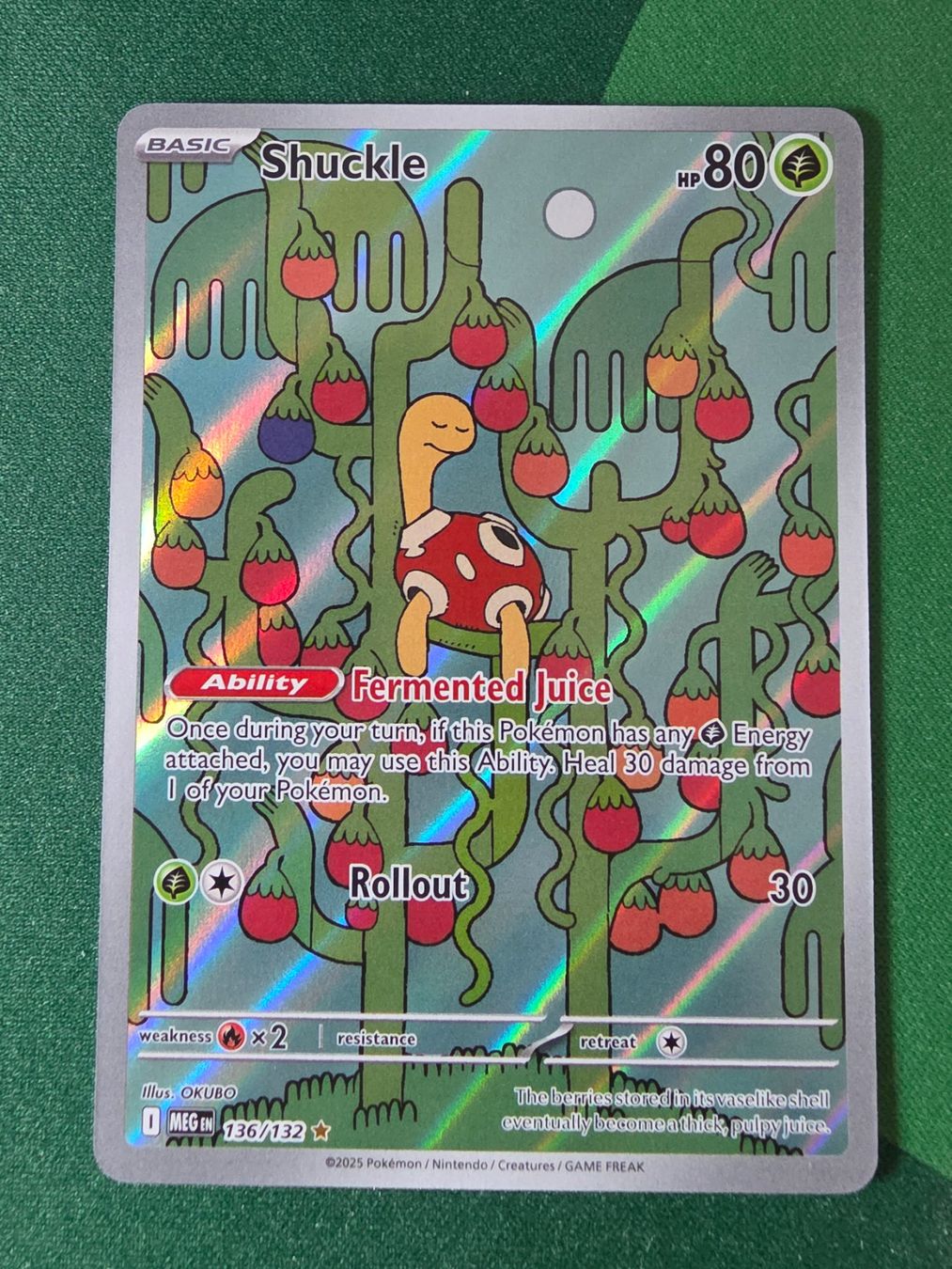 Pokémon Cartes à collectionner: Pokemon Shuckle Mega Evolution 136/132 Englisch – Neuf (Voir description) à Gossau SG par worklifebalance