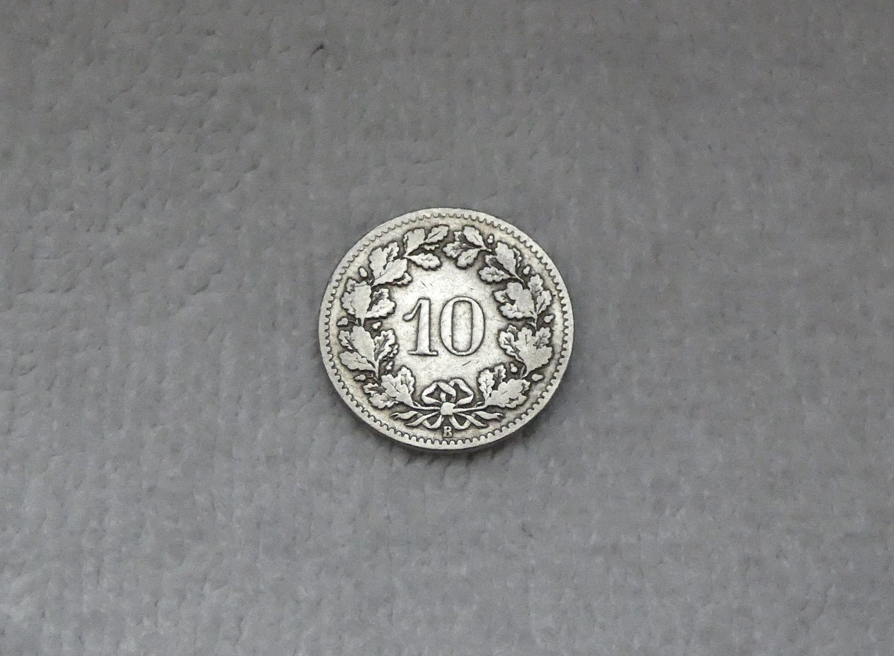 Tutti le monete: 10 centimes/rappen 1900 – Usato da Nyon venduto da Ilmi09 1