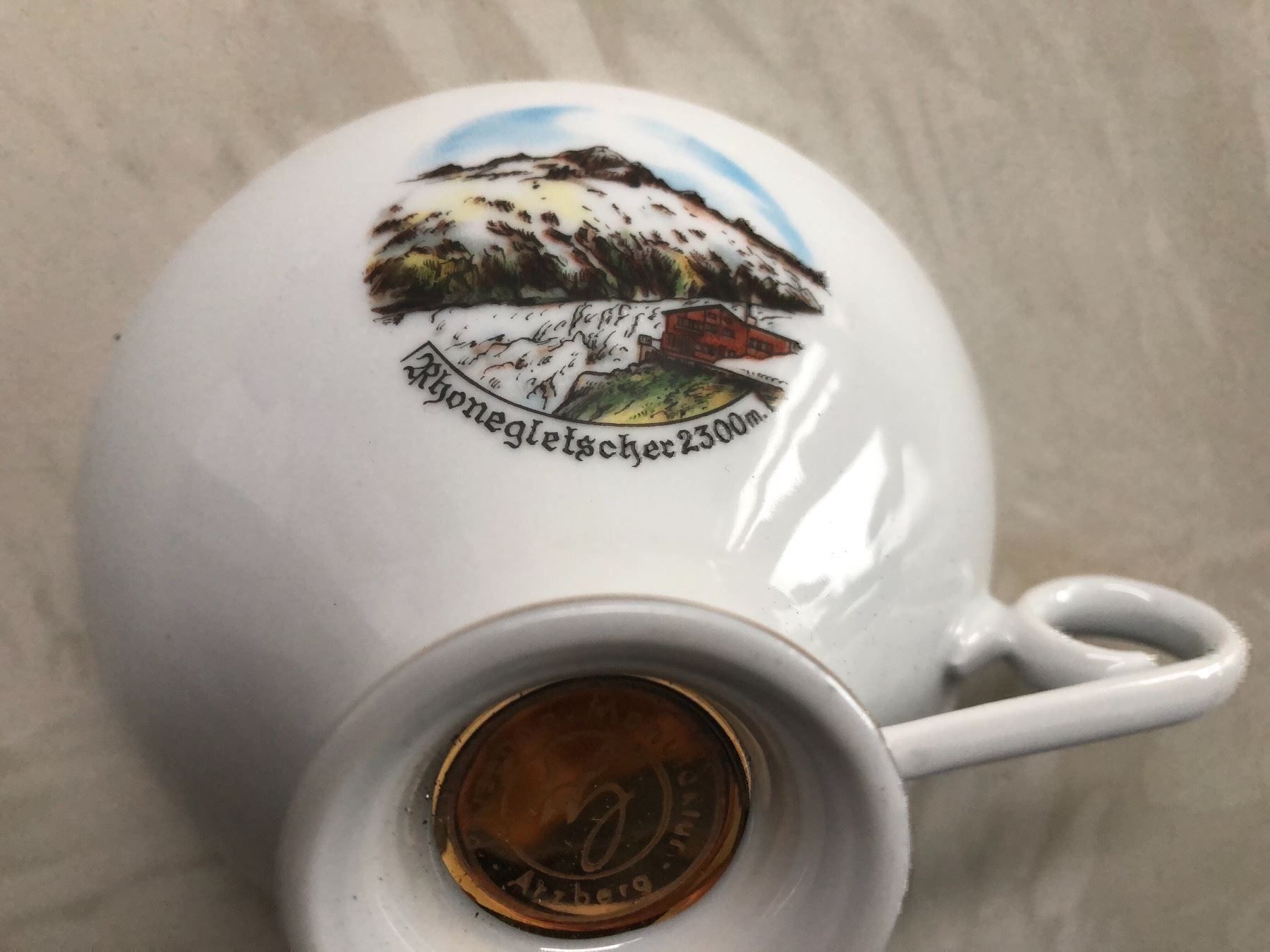 Bicchieri: Cafétasse mit unterteller – Usato da Rickenbach SZ venduto da Montagmorgen12 2