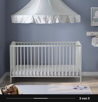 Süsses Kindergitterbett/Babybett mit Matratze!