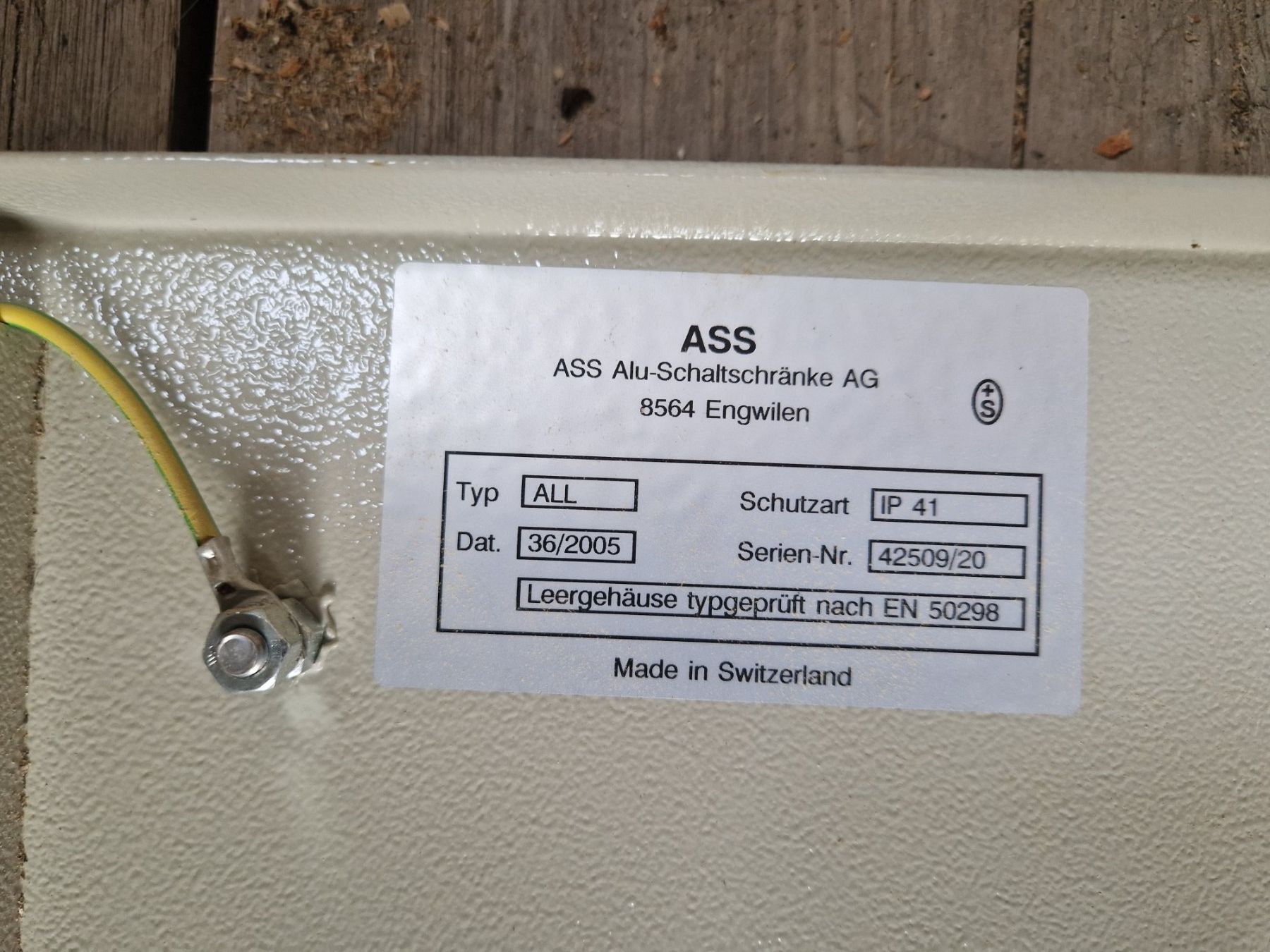 Stromzufuhr: Steuerung / Sicherungskasten Absaugung – Gebraucht aus Thalheim von lae_5ck9 2