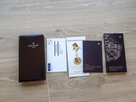 Patek Philippe document holder with manual and papers NEW