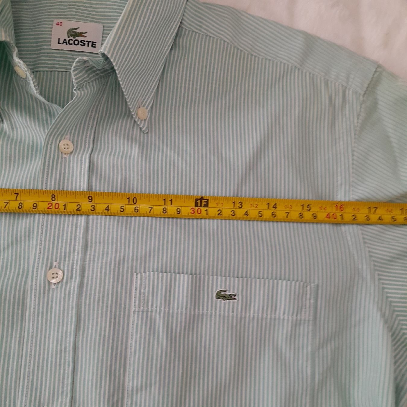 Lacoste Chemises: Chemise Lacoste rayée, taille 40 - Élégante – D'occasion à Renens VD par ser_j2fn 3