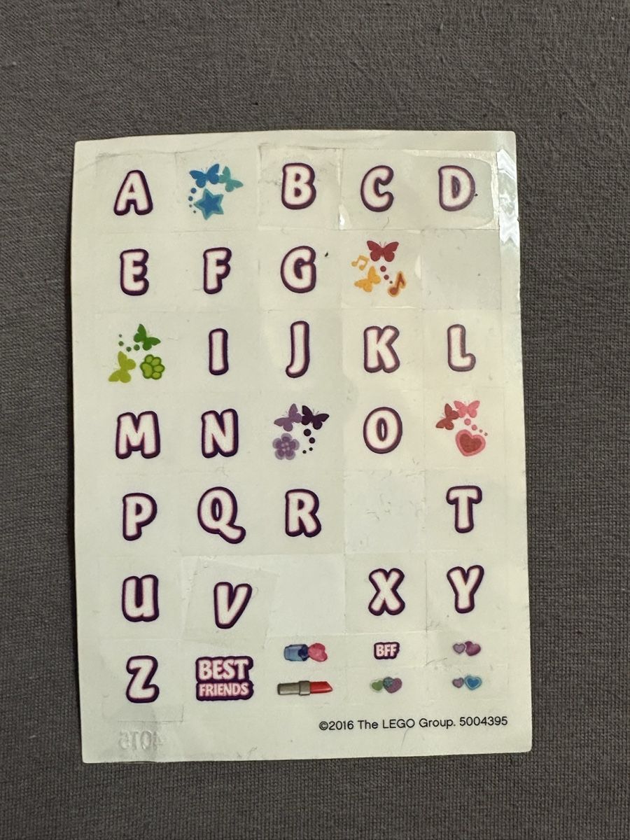 Lego Giocattoli: LEGO Friends Sticker – Usato da Glis venduto da Timer