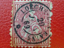 1869: Nr.38 LOÈCHE-LES-BAINS, LEUKERBAD VS