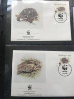 WWF Venezuela 1992 Satz Schildkröten ill. Ersttagsbriefe