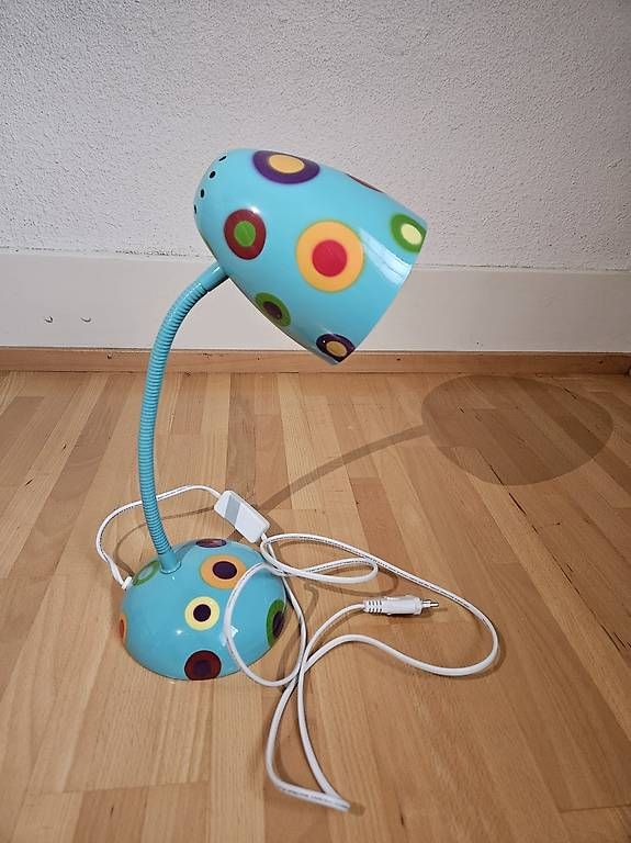 Lampade: Bunte Kinder-Tischlampe mit flexiblem Hals – Usato da Fällanden venduto da althausb 2