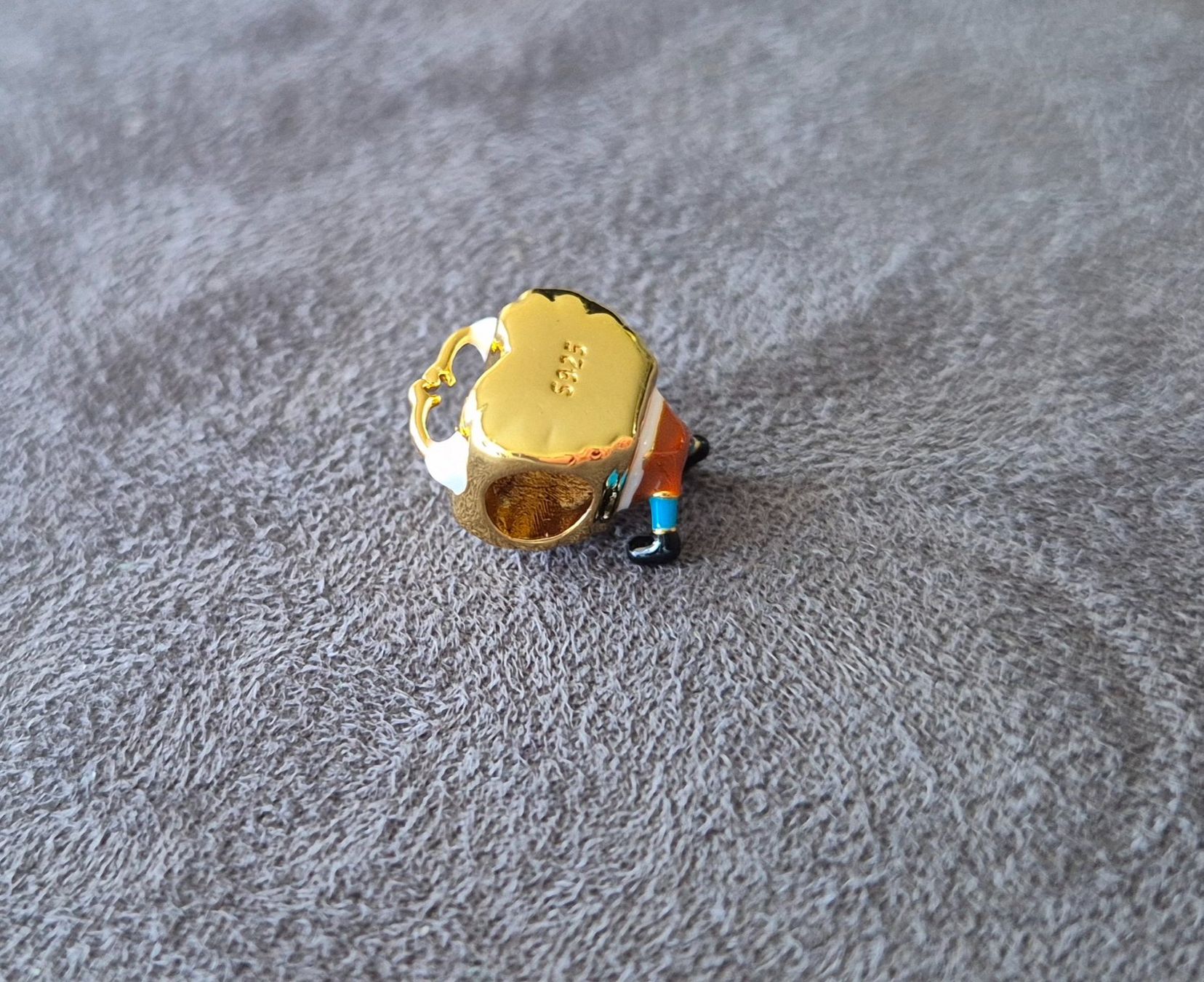 Ciondoli: Silber Charm Spongebob +Garantie – Nuovo (secondo la descrizione) da Rotkreuz venduto da Carbone_Bijou-Shop 3