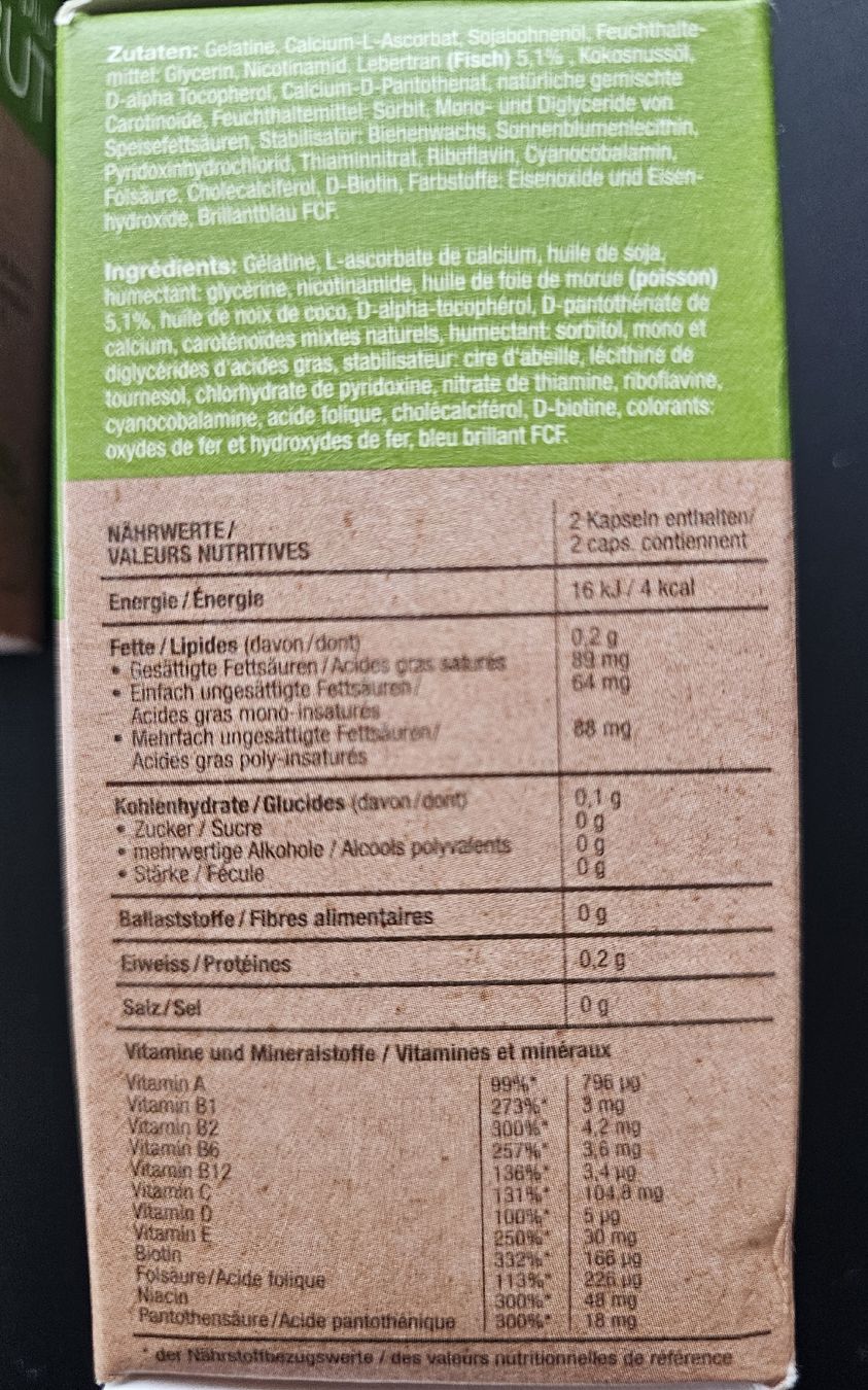 Cibi & Specialità: HALIBUT plus  Nahrungsergänzungsmittel – Nuovo e nell'imballaggio originale da Zürich venduto da sav_8c2f 3
