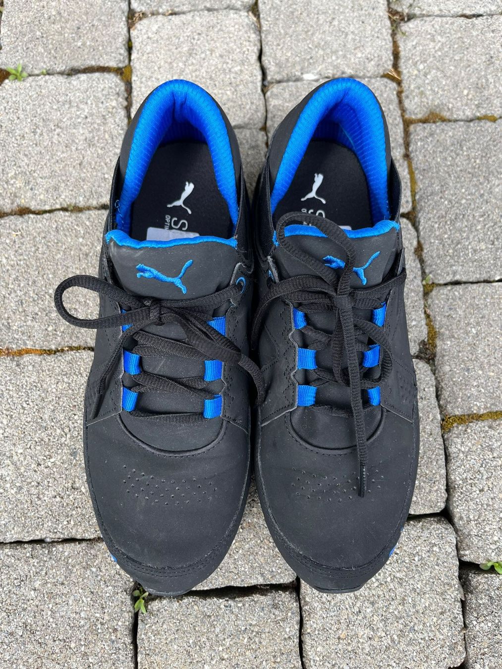 Puma Herrenschuhe: Blau-schwarze Puma-Sneackers Gr.39 – Neu (gemäss Beschreibung) aus Winterthur von Butzel
