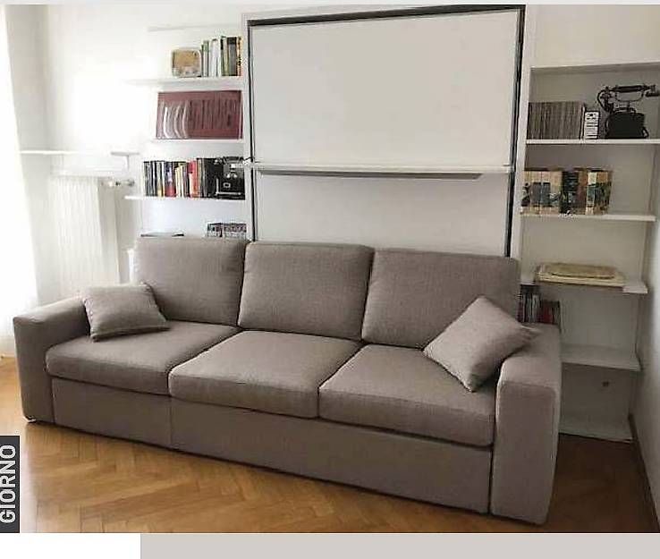 Letti: Lit escamotable avec Canapé et sans fixation au mur. – Nuovo e nell'imballaggio originale da Lausanne venduto da casa56 5