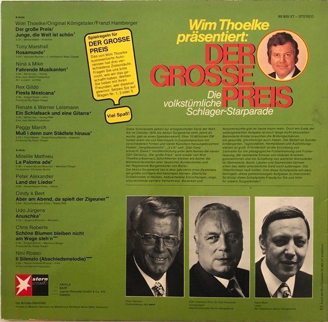 Vinyles: 6x LP’s Schlager-Sampler – D'occasion à Grüningen par azulmarron 3
