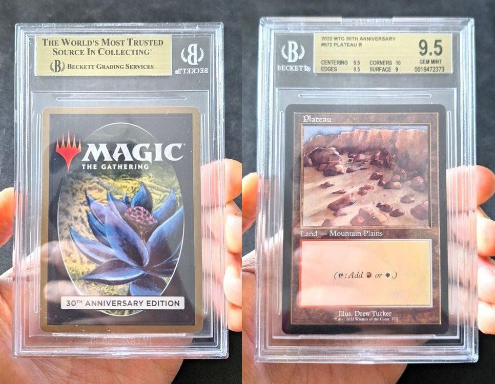 Magic The Gathering Carte collezionabili: Plateau #572 Magic 30th Anniversary BGS 9.5 – Usato da Sugiez venduto da eLCangri90