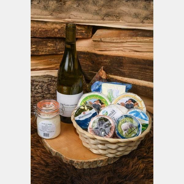 Cibi & Specialità: Käse Geschenkkorb – Nuovo e nell'imballaggio originale da Wald venduto da Schafmilchkaeserei.K 2