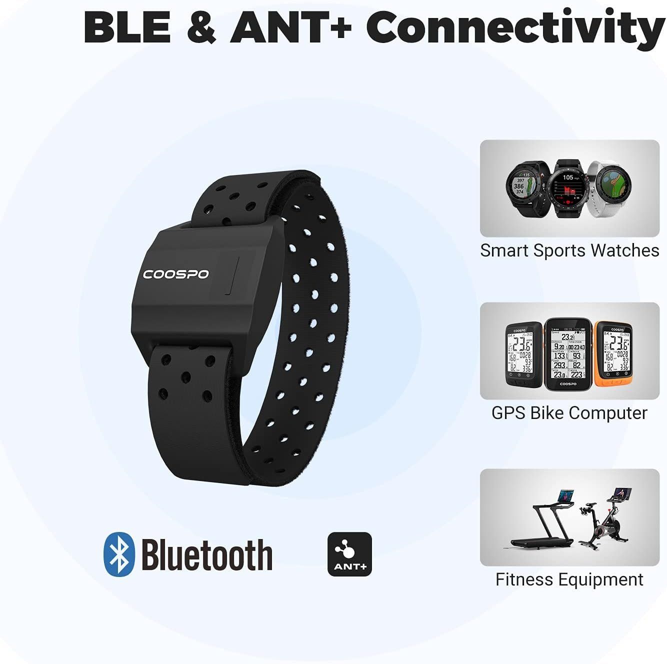 Pezzi di ricambio: Herzfrequenzmesser Pulsmesser mit Armband Bluetooth/ANT+ – Nuovo e nell'imballaggio originale da Châtelaine venduto da topshop.switzerland 1