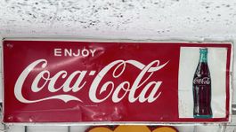Coca Cola Schild USA 1960