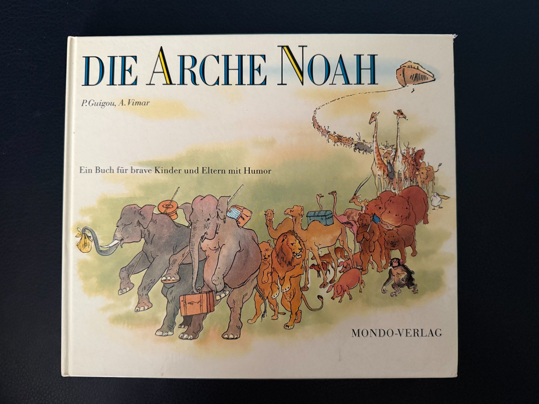Libri: Bilderbuch Die Arche Noah von P. Giugou und A. Vimar – Usato da Subingen venduto da ArtBead
