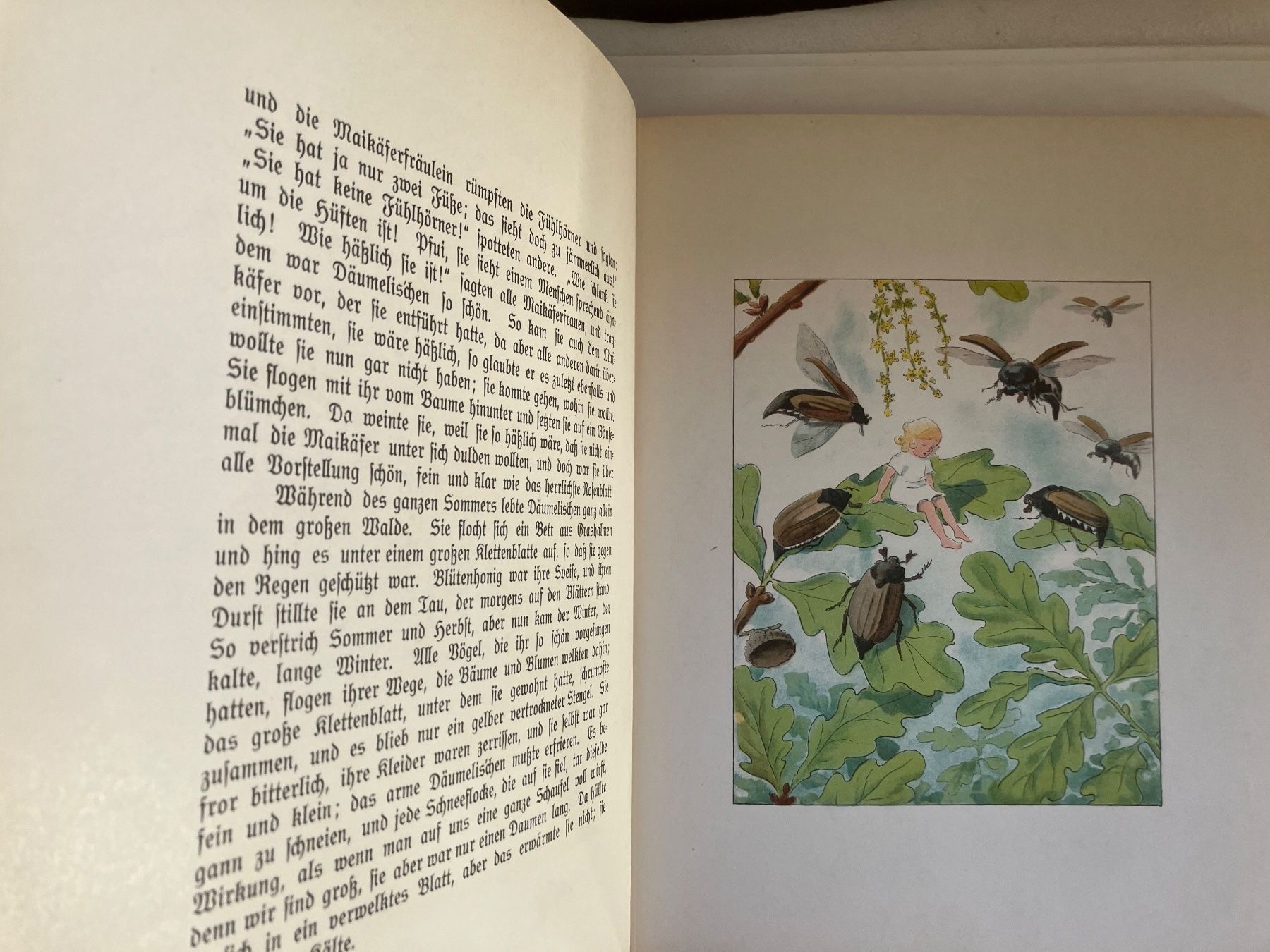 Libri: Däumelis`chen Märchen von Andersen  Bilder von Elsa Beskow – Usato da ZUERICH venduto da Carolus1 6