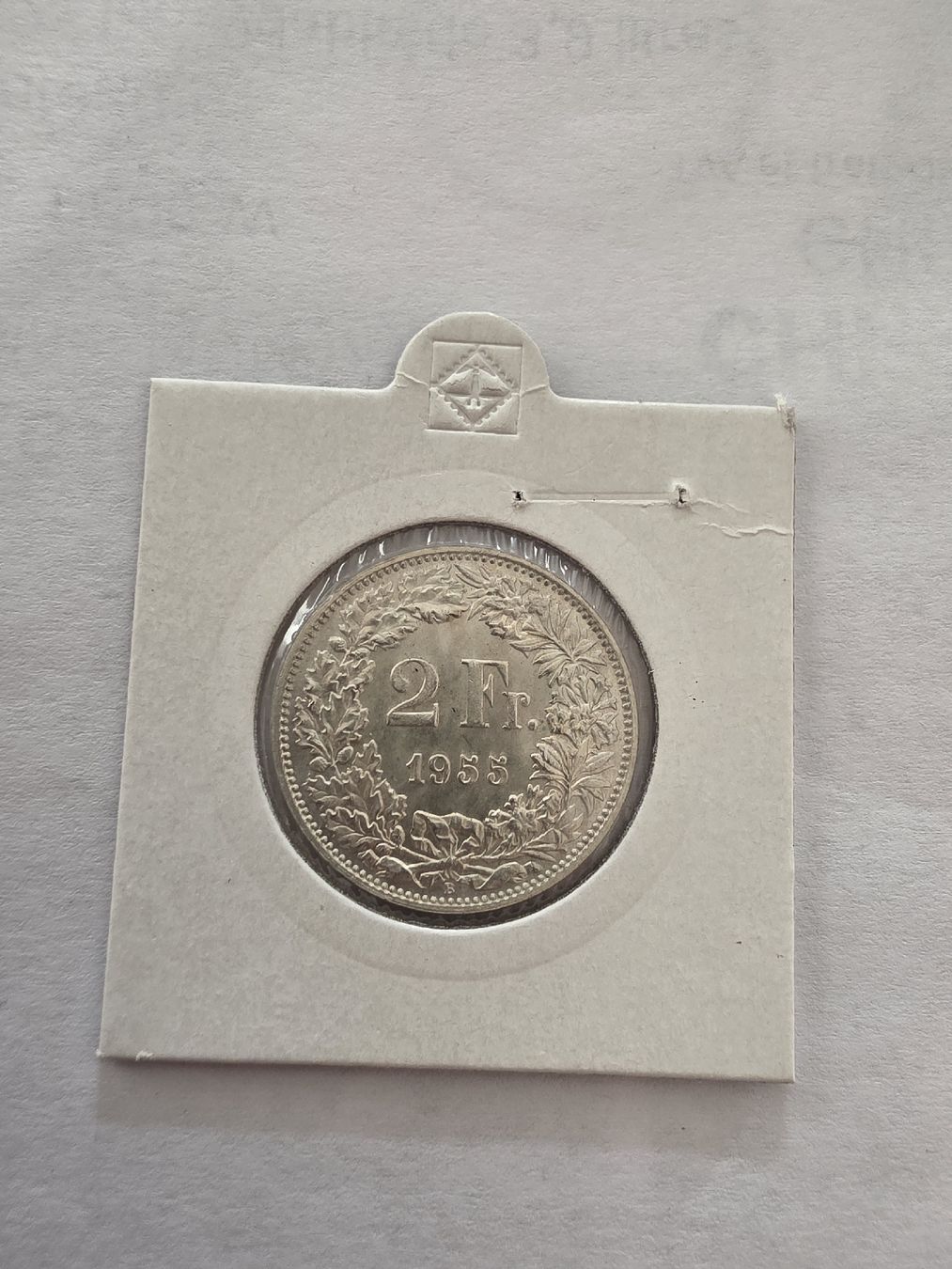 Tutti le monete: pièce argent 2chf 1955 UNZ – Nuovo (secondo la descrizione) da Fribourg venduto da yan_z5fr